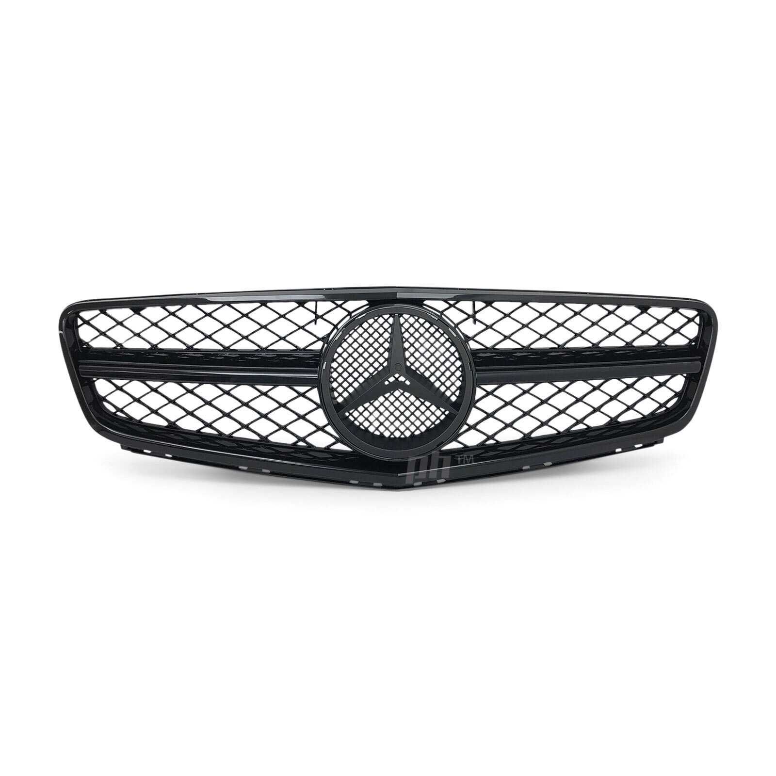 Черна решетка тип AMG за Mercedes C W204 седан, комби, купе 2007-2014