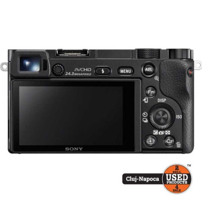 Aparat foto Mirrorless Sony Alpha A6000, 16-50mm | UsedProducts.ro