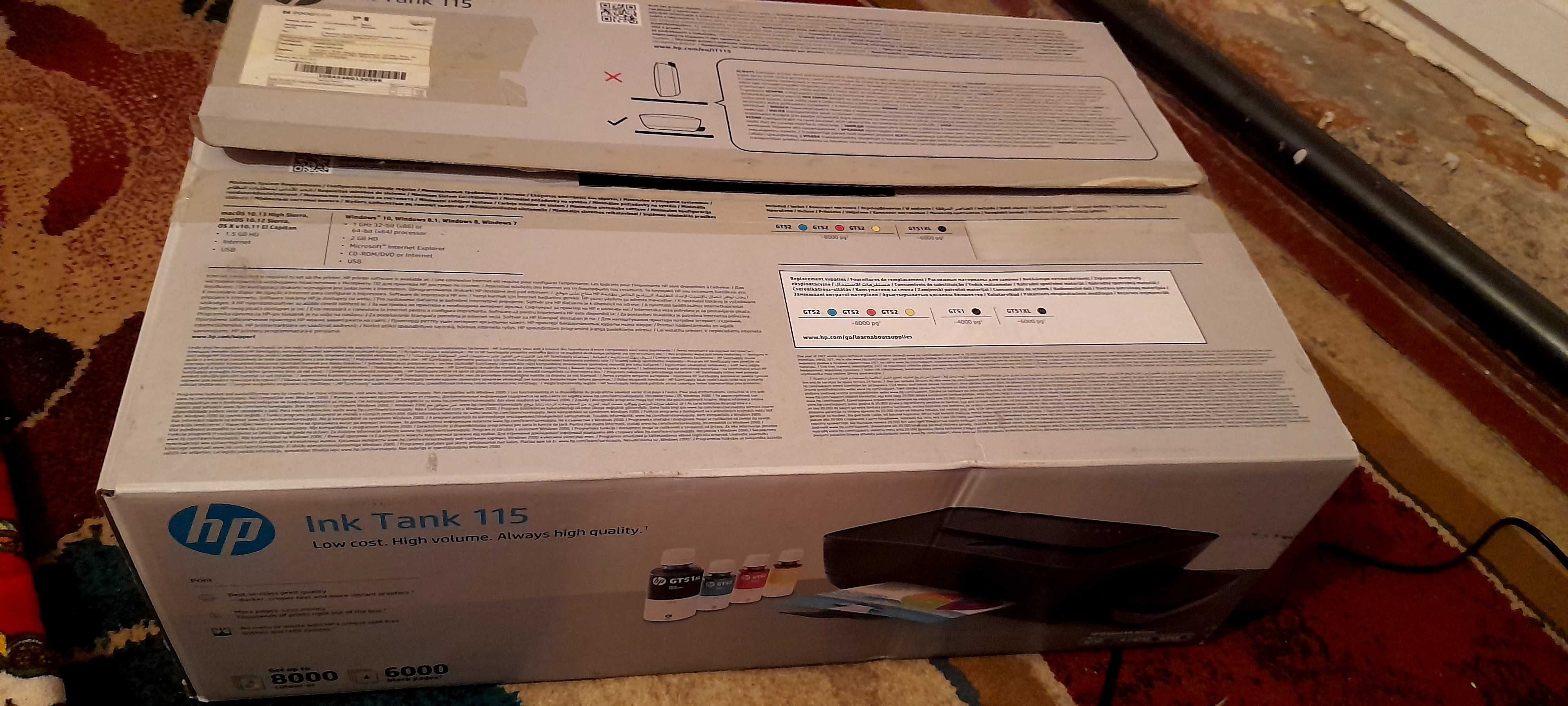 Printer hp Ink Tank 115 (noviy)