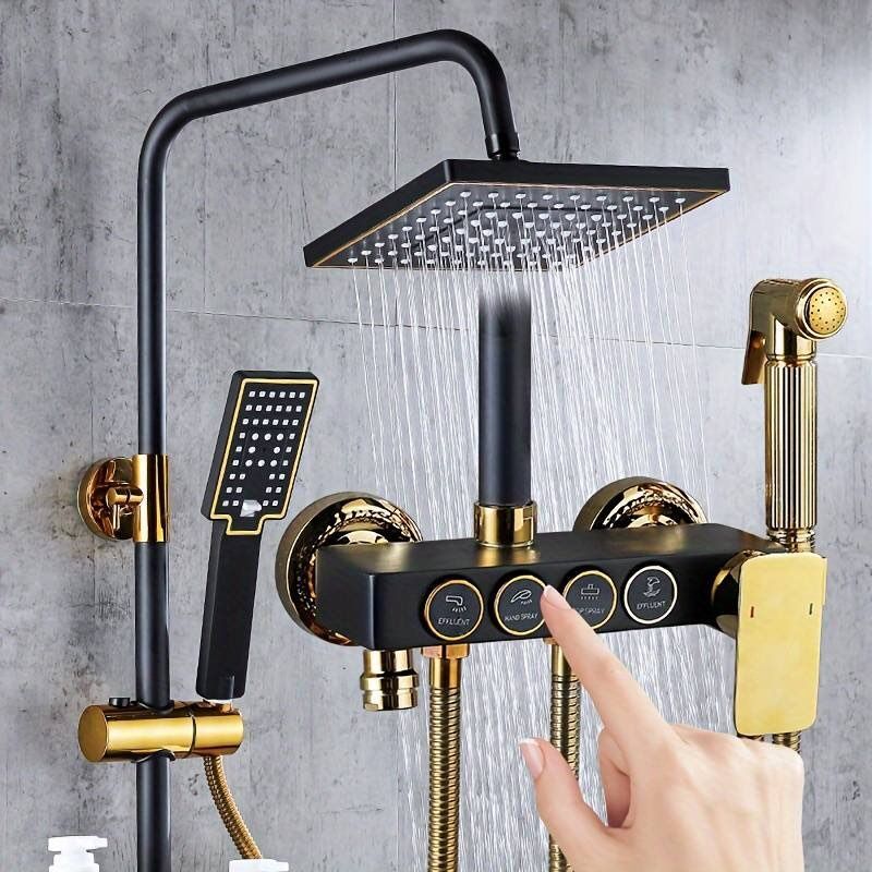 Dus multifuncțional design black & gold