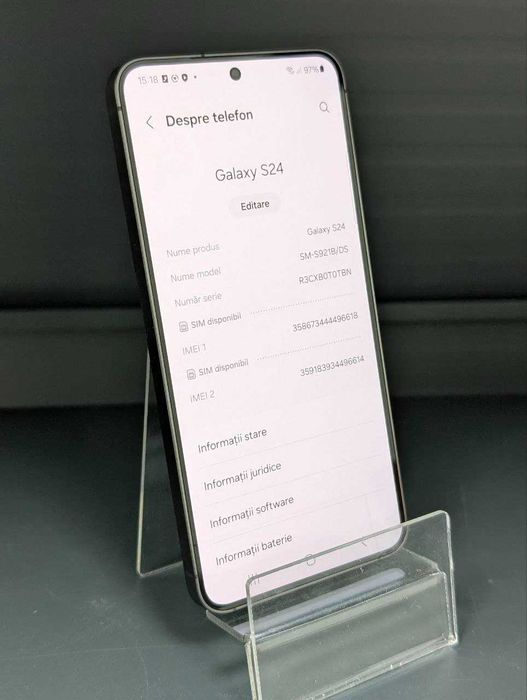 Telefon Samsung S24 128GB/8GB / Garanție 12 luni Cod 81208