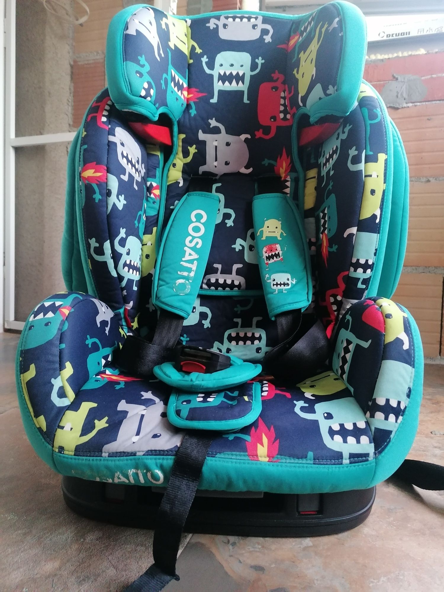 Cossato Столче за кола Hug Isofix Cuddle Monster 2 (9-36)