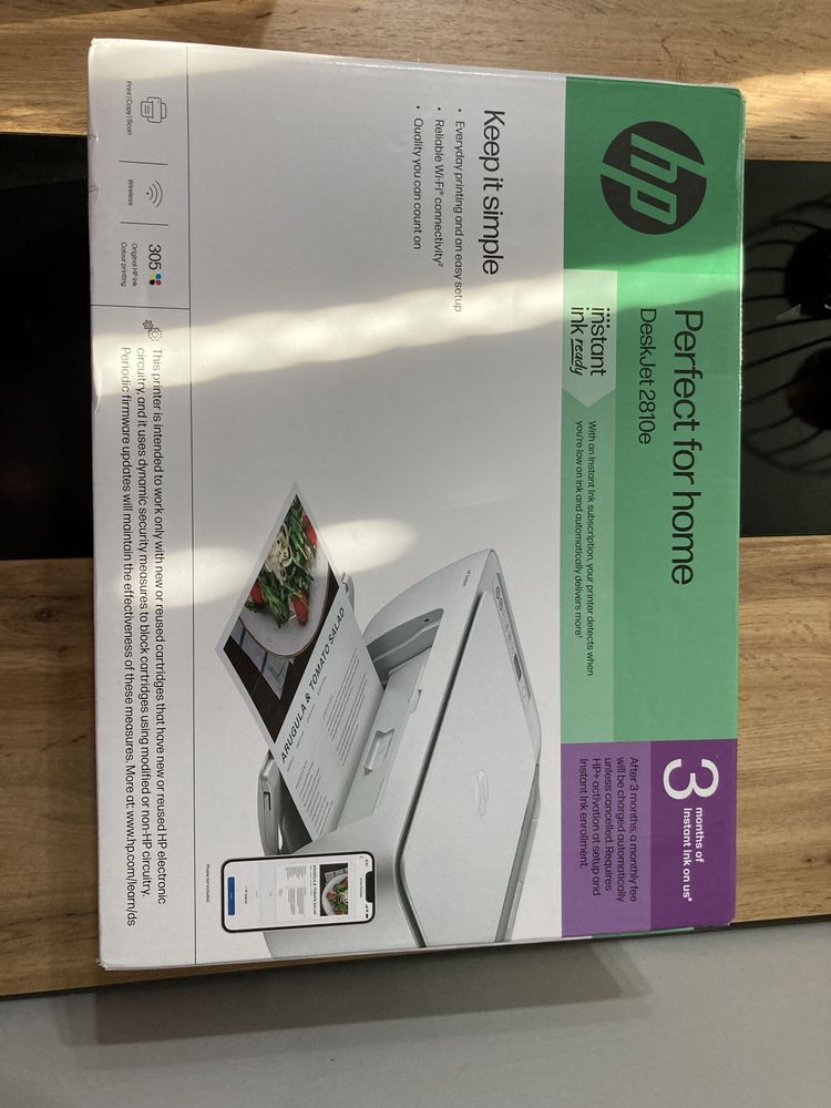 HP DeskJet 2810e All-in-One Printer, A4