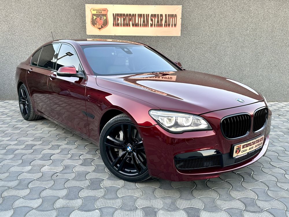 BMW 750xd 2013 LED •Mpacket• 4Butoane Jante Vara+Iarna