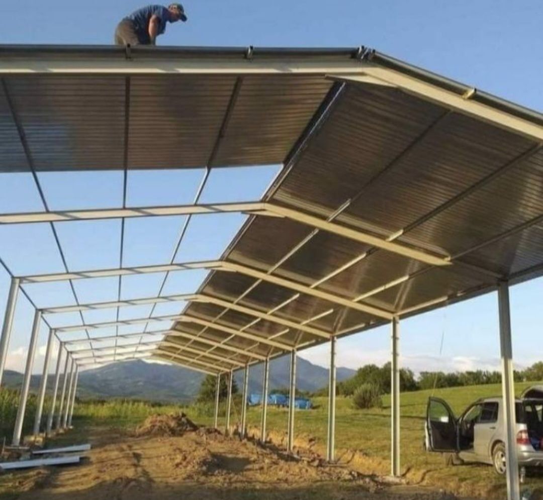 Vând structura metalica 10x21x4h