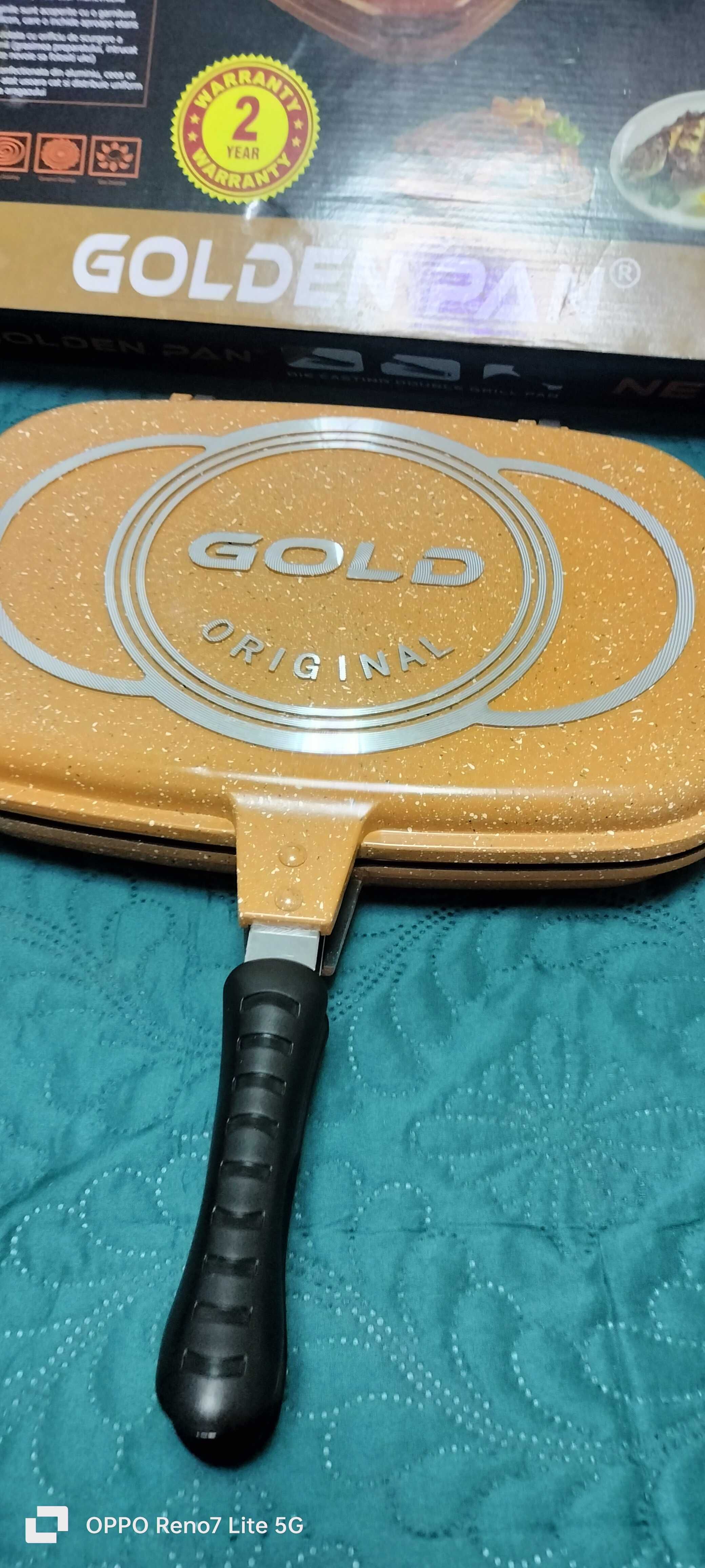 Vând tigaie grill dubla