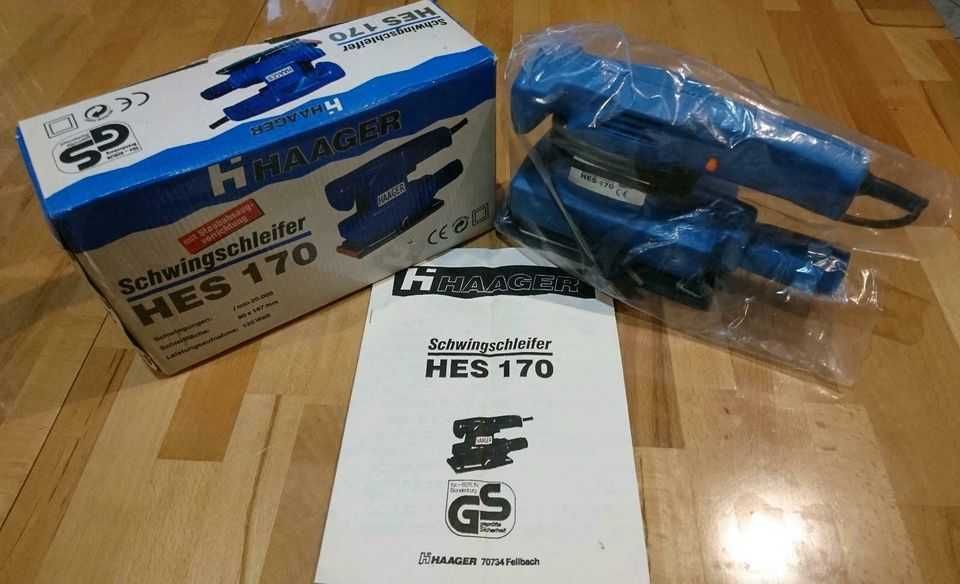 Vand Slefuitor cu Vibratii Haager HES170 135W 230V