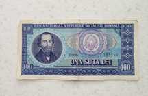 18 bancnote 100 lei Nicolae Balcescu