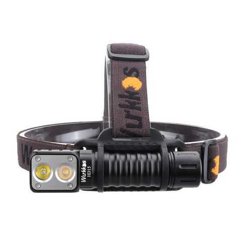 Wurkkos HD15 Dual LED cu lentila TIR  - full set