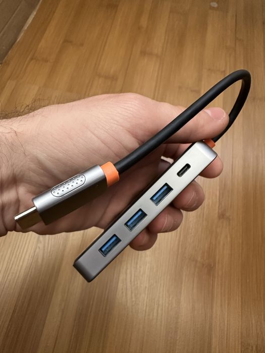 Docking HUB 8.1-3xUSB 3.2-HDMi 4k 60 fps-RJ45 LAN-SD-TF-TYPE C PD 100W