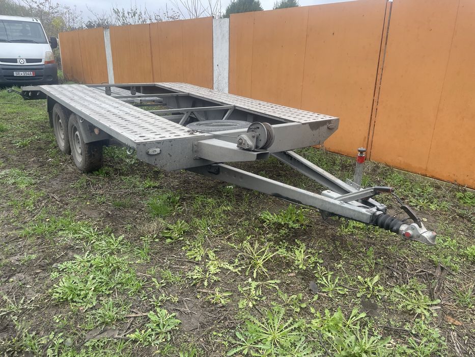 Двуосна платформа ремарке