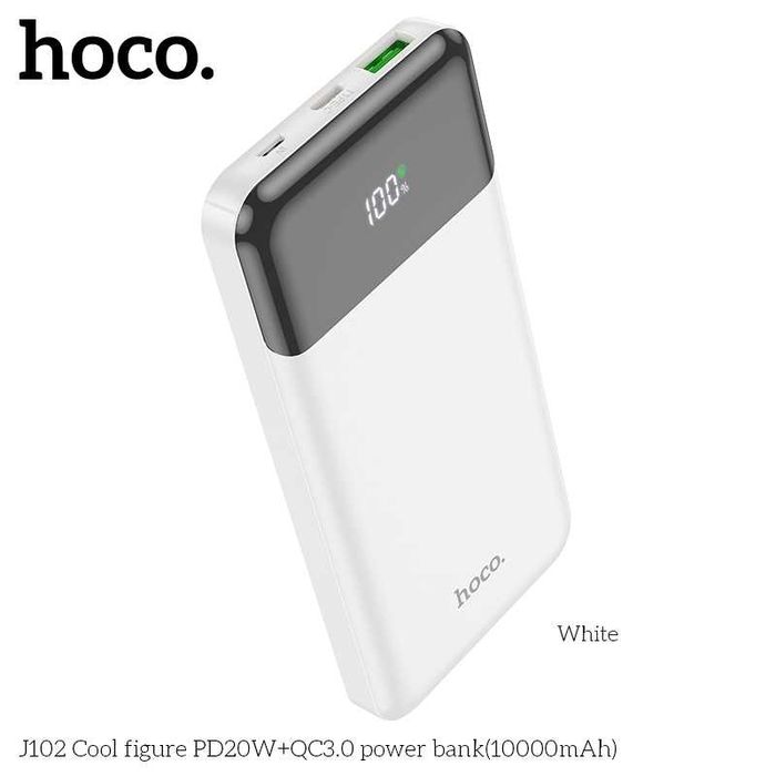 Hoco J102 Cool PD20W+QC3.0 Power Bank 10000mAh for Samsung iPhone 17