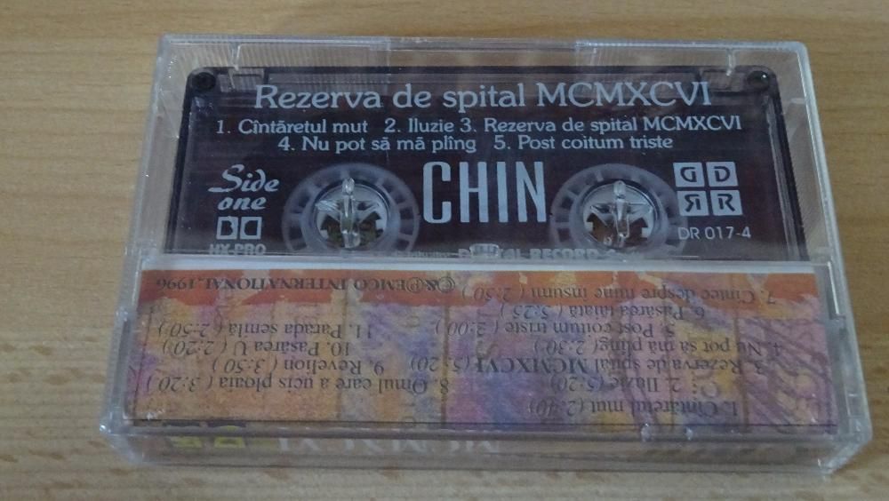 Caseta audio Chin - Rezerva de spital MCMXCVI