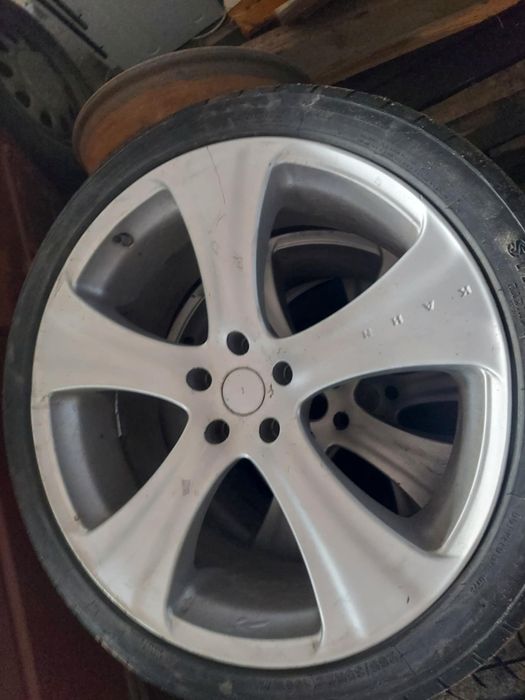 Джанти 22 5х120 с нови гуми