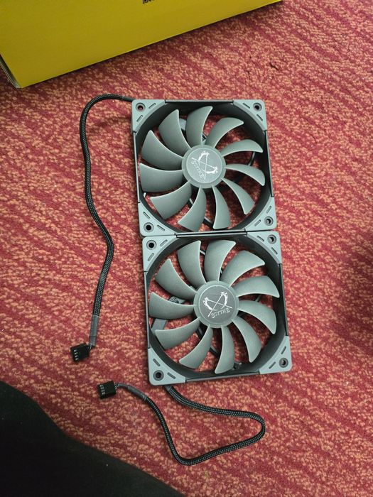 Vand 4 coolere/fanuri 120 mm corsair,skythe,silentium