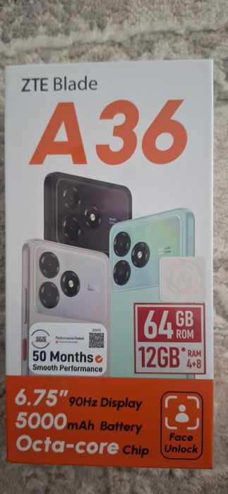 Мобильный телефон ZTE BLADE A36