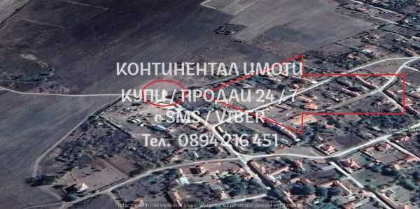 Дворно място 600м2 с ток и вода до къщи в с. Горна махала - код 61948