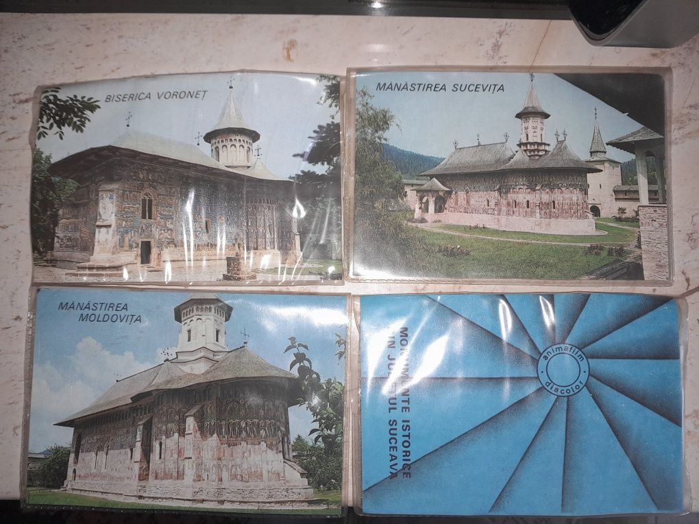 Diapozitive anul 1969 cu mănăstiri din România