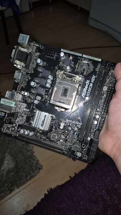 Материнская плата ASRock H310CM-HDV (на запчасти)