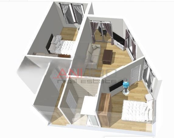 3-стаен в Варна-Погребите площ 79 цена 128500