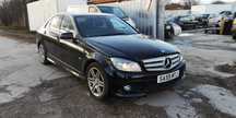 На Части W204 250 CDI AMG 651.911 Mercedes C Class Sport черна