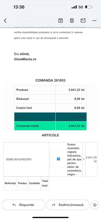 2 Buc Scaun - Pat Pedichiura Multifunctional Pachet - 2 Bucati