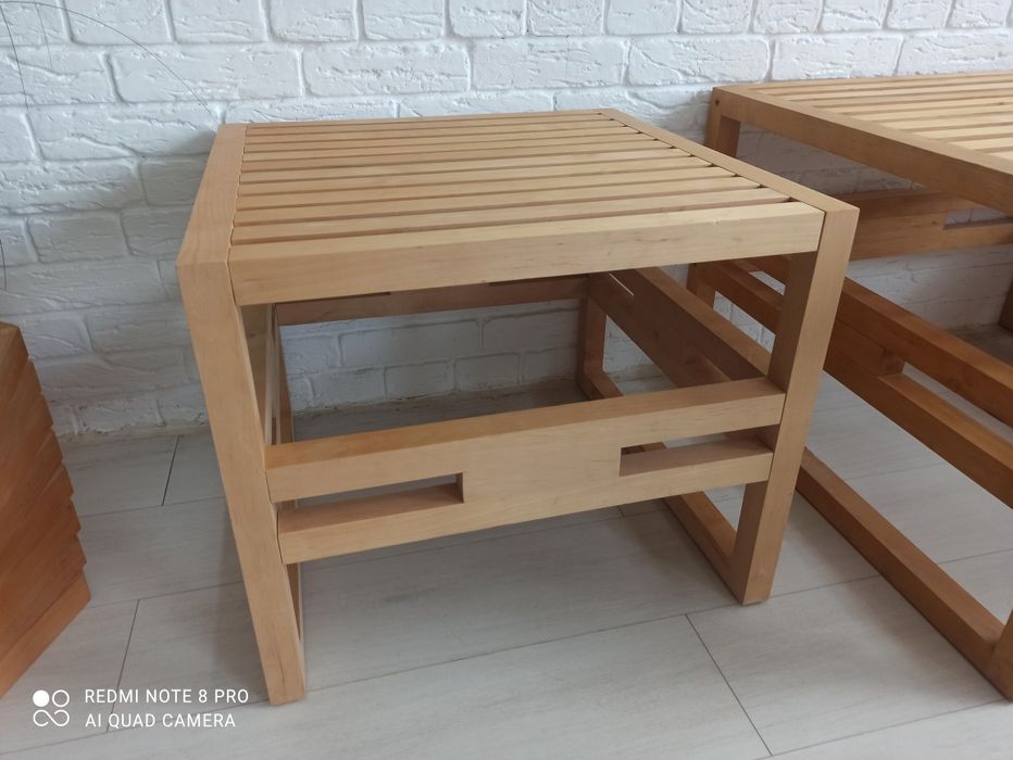 Градински маси от масив