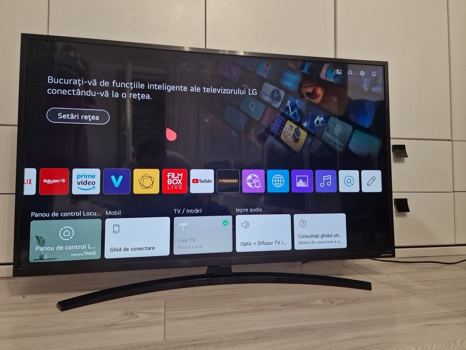 Televizor LG NanoCell 108cm, 4K UHD