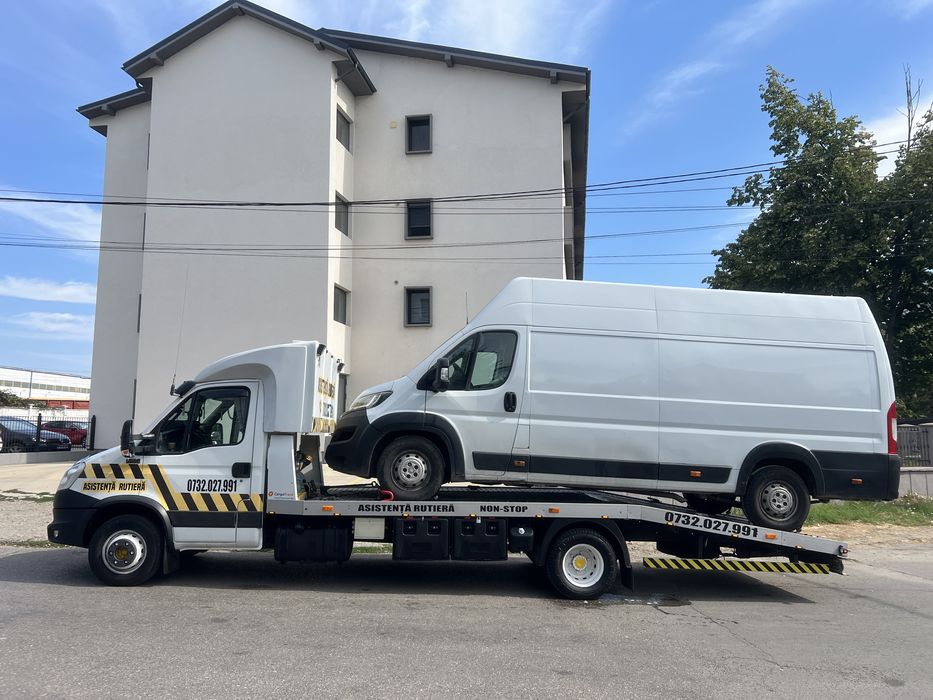 Tractări auto NON STOP – mașini de lux, dube, bărci, mașini avariate
