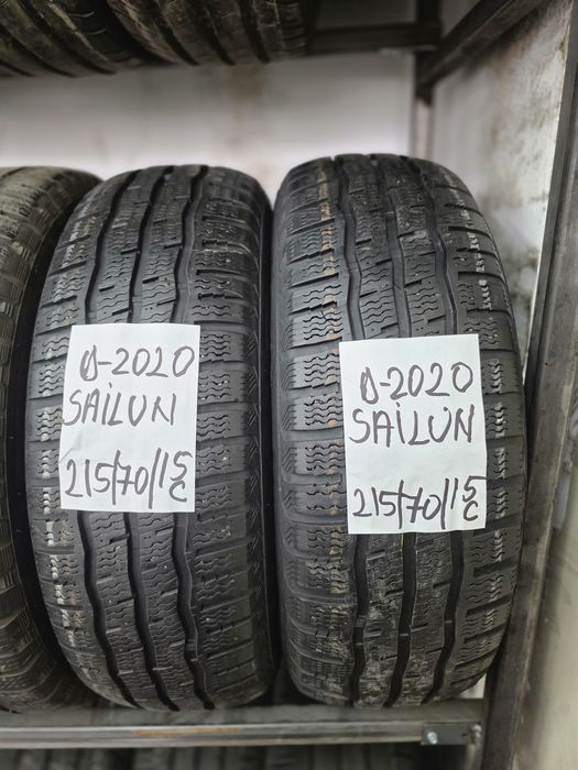 2x 215/70/15C M+S SAILUN 2020 Stare excelenta