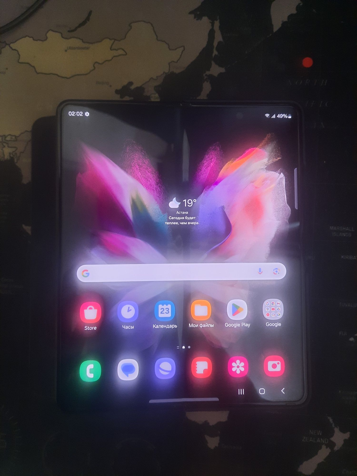 Samsung Fold 3, состояние отличное, новый чехол и карандаш