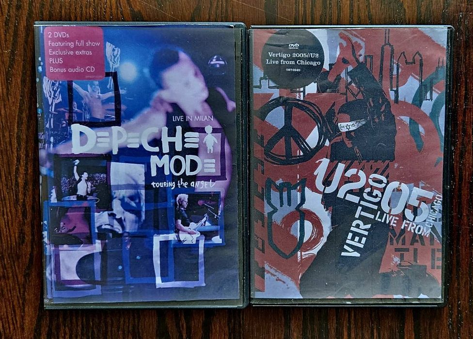 Нови DVD Концерти на DEPECHE MODE,U2