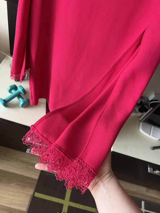 Рокля Зара / Zara цвят фуксия
