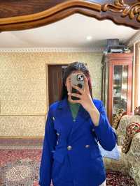 Пиджак классика,цвет синий с брюками