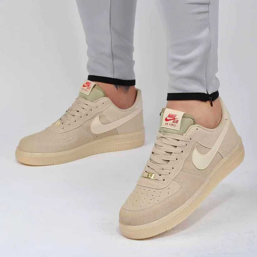 Sneakersi Air Force 1 low piele intoarsa | Produs NOU