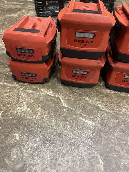 Hilti b22 5,2ah,4,0ah,2,6ah хилти