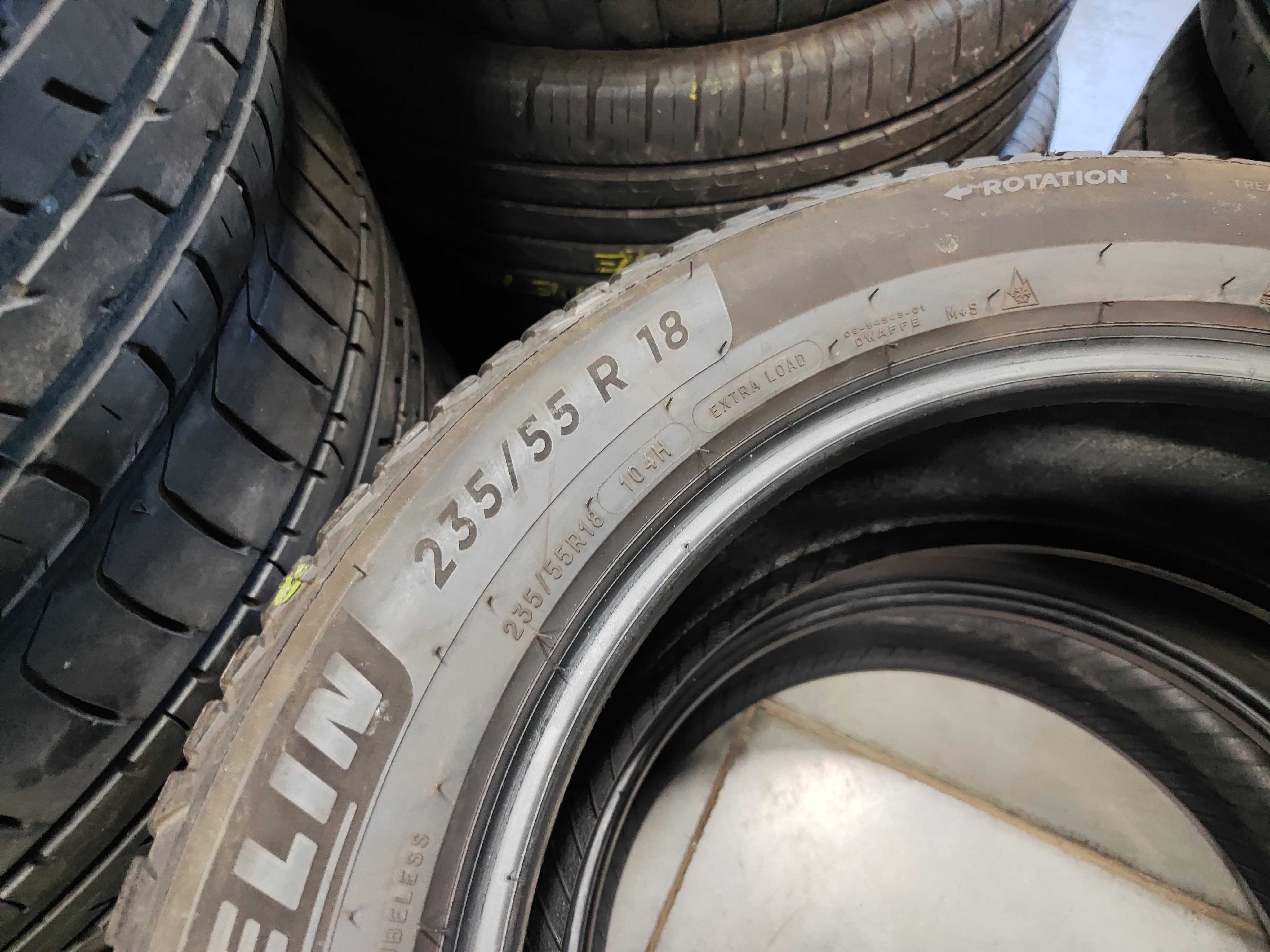 4бр.зимни гуми 235/55/18 Michelin
