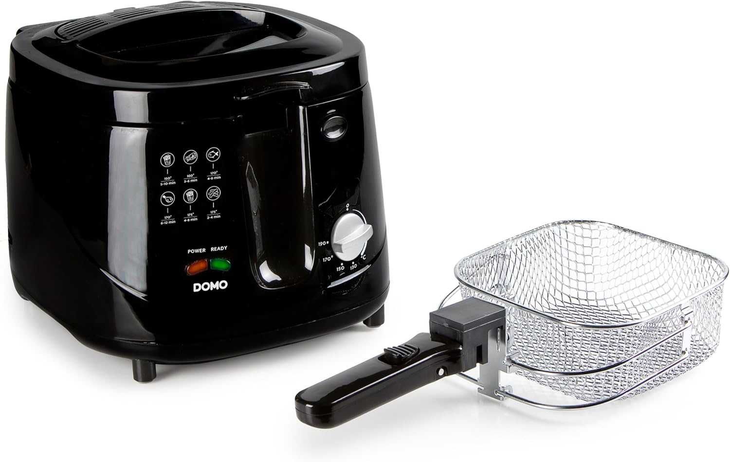 Domo DO-461FR черен фритюрник 2,5 L