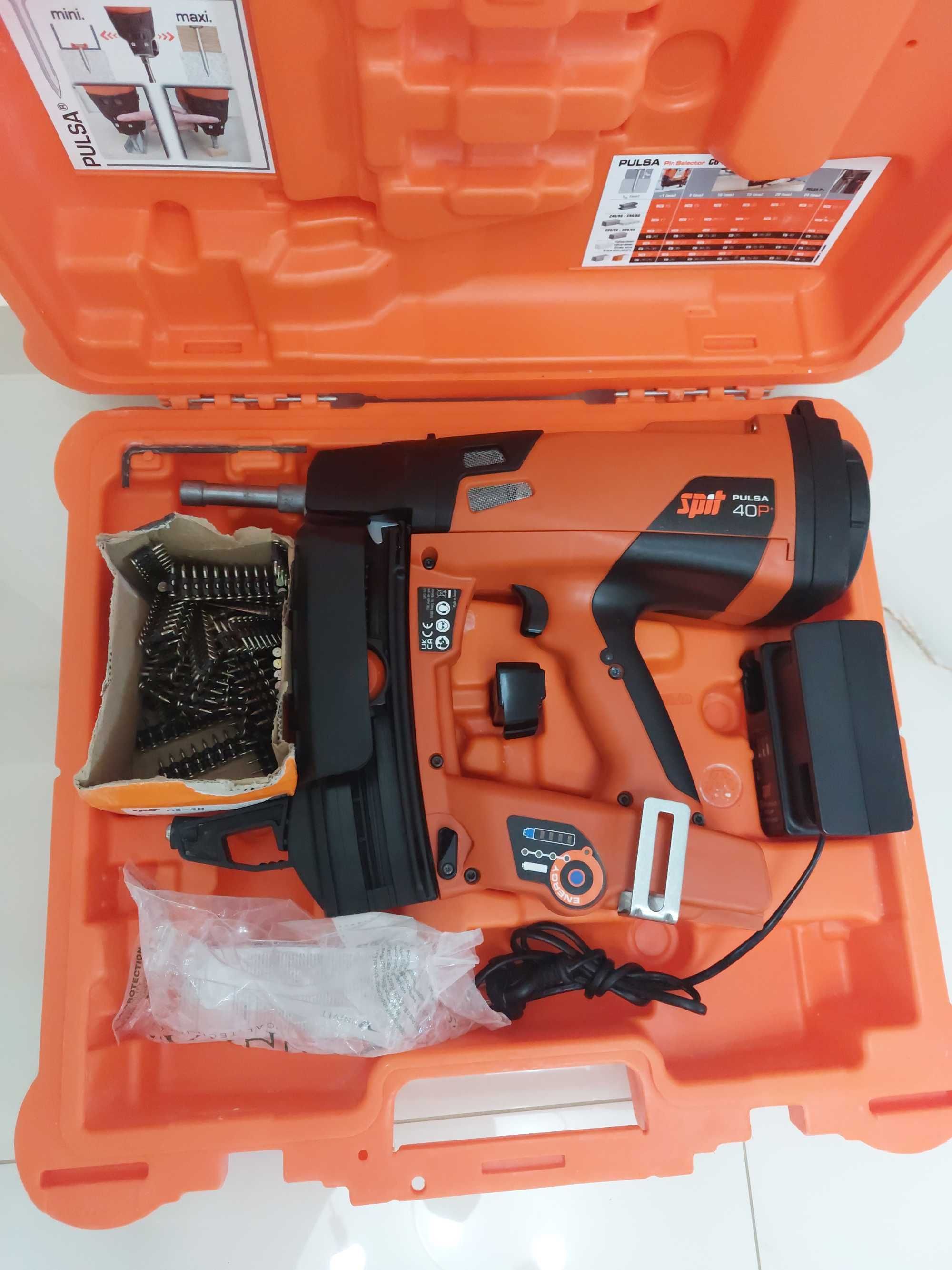 Pistol cuie beton Pulsa 40P