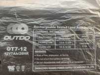 Акумулатор 12 v 7 Ah 20 HR