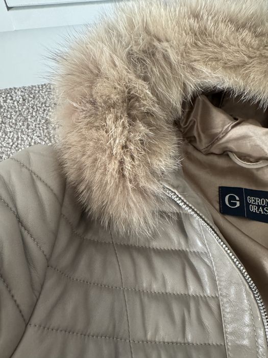 Geaca piele femei iarna