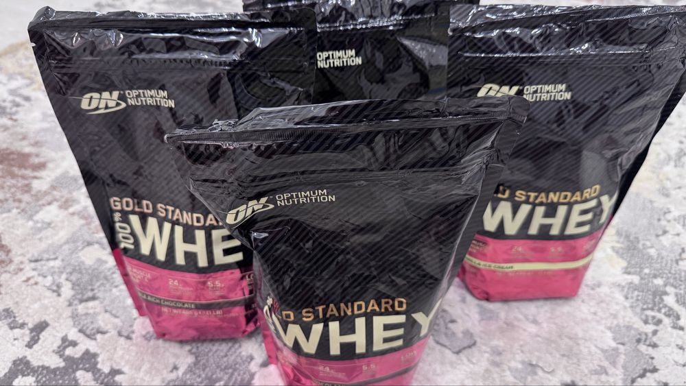 5+3 GRATIS Pudra proteica, whey protein optimum nutrition