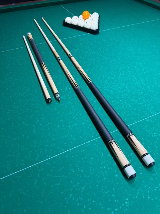 Кий для русского бильярда и пула. Разборные 2х-составные