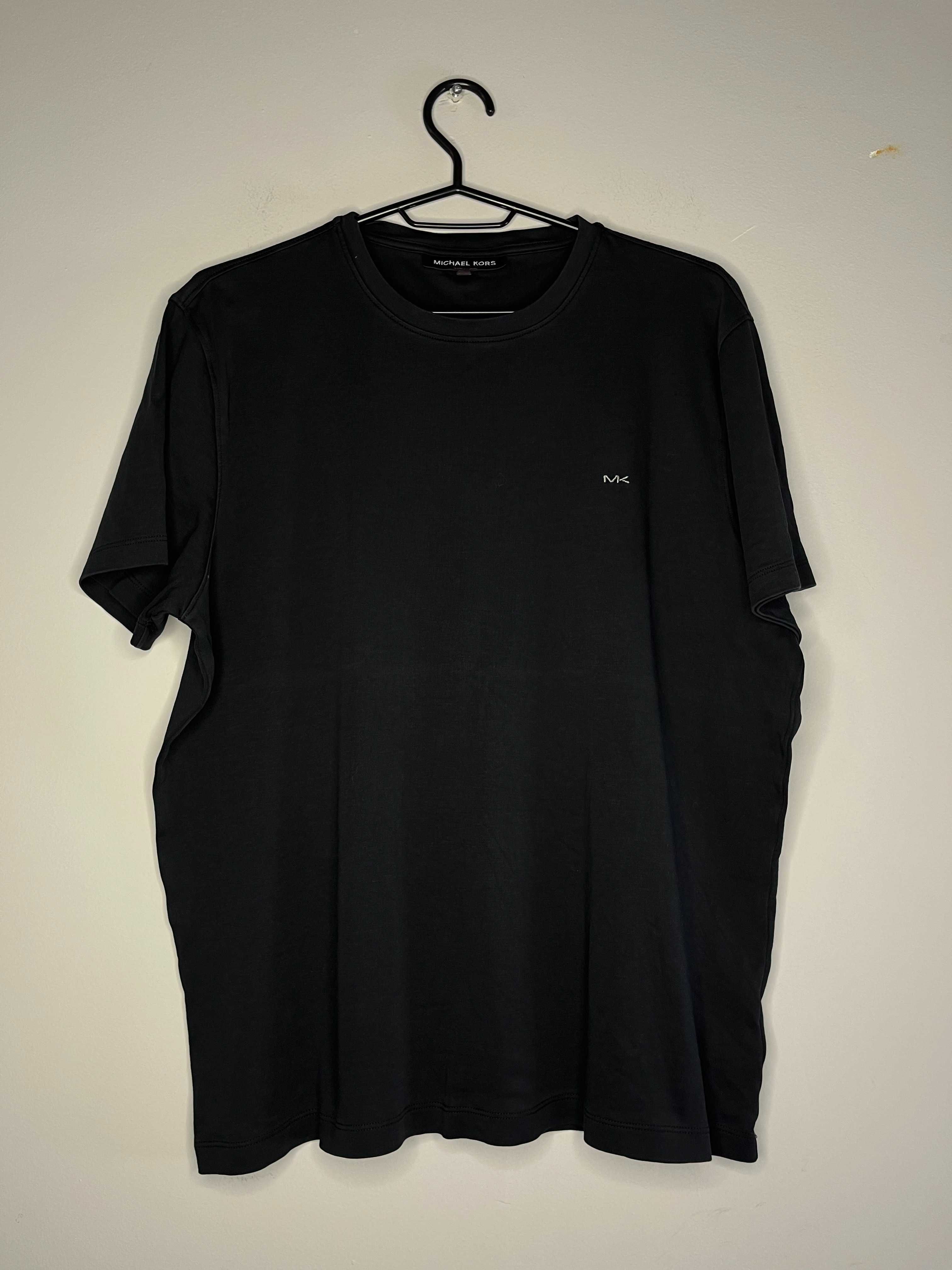 Michael Kors Tile Logo Black T-Shirt Мъжка Тениска