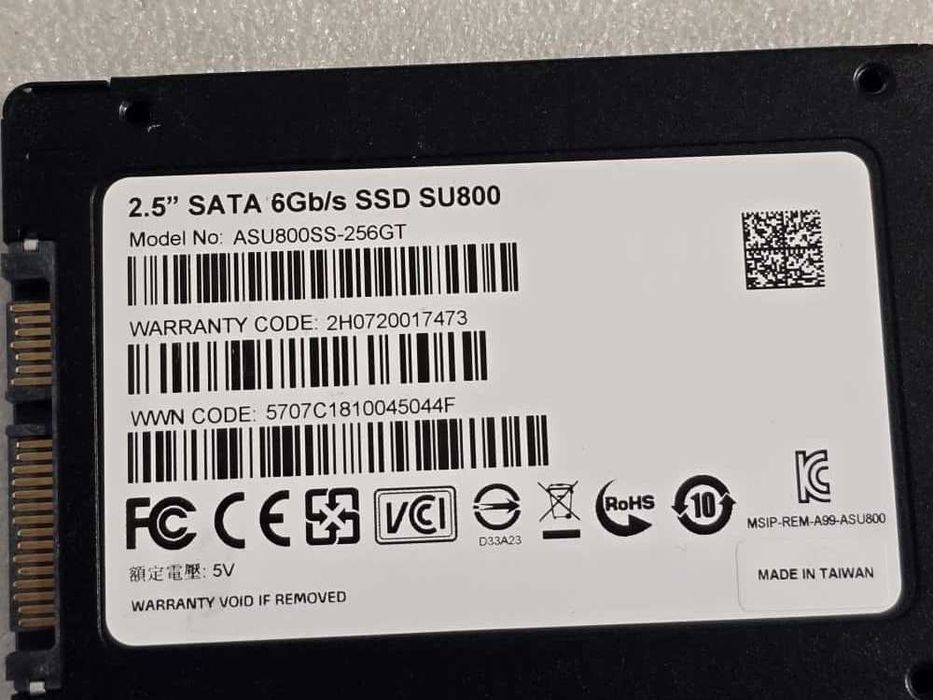 Solid State Drive (SSD) ADATA Ultimate SU800, 256GB, 2.5", SATA III