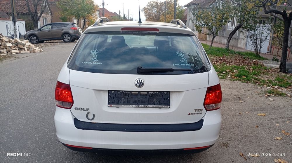 Vw Golf 5 4x4 4MOTION TDI 2009