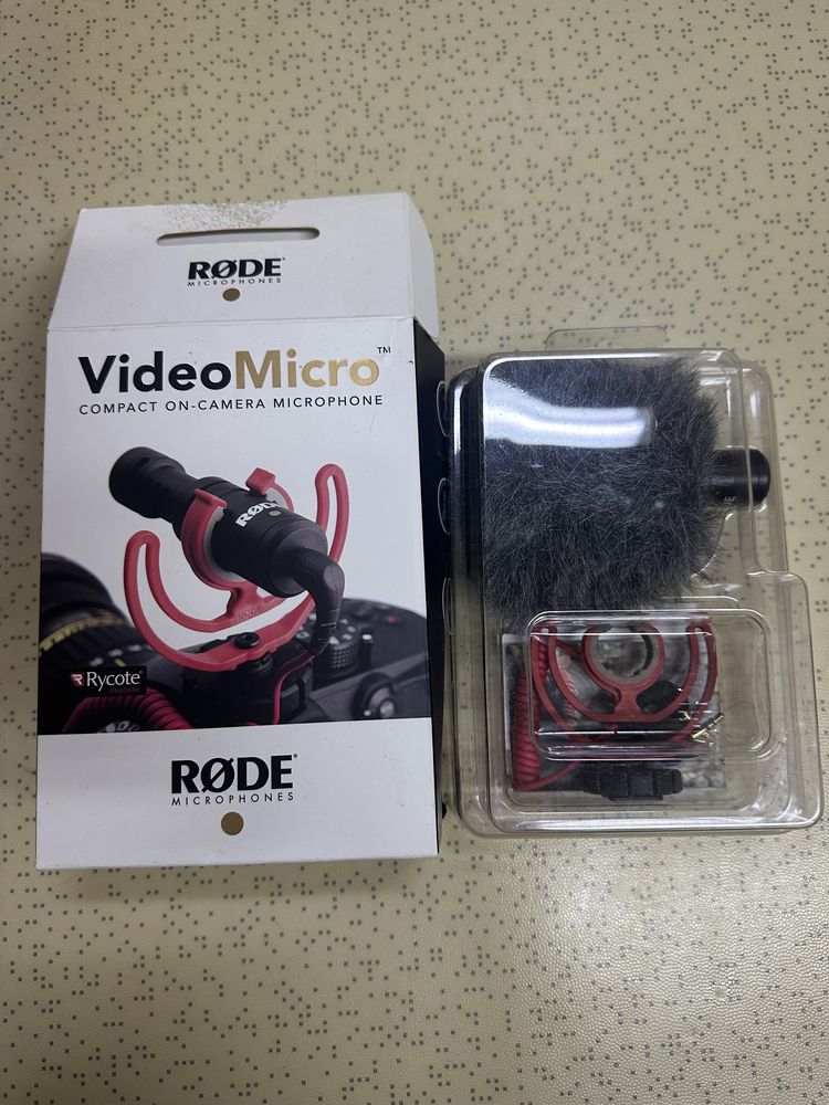 Vand microfon rode videomicro