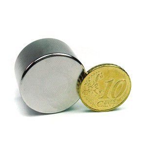 Magnet neodim disc 25 x 15 mm N52 puternic tir eoliene generatoare