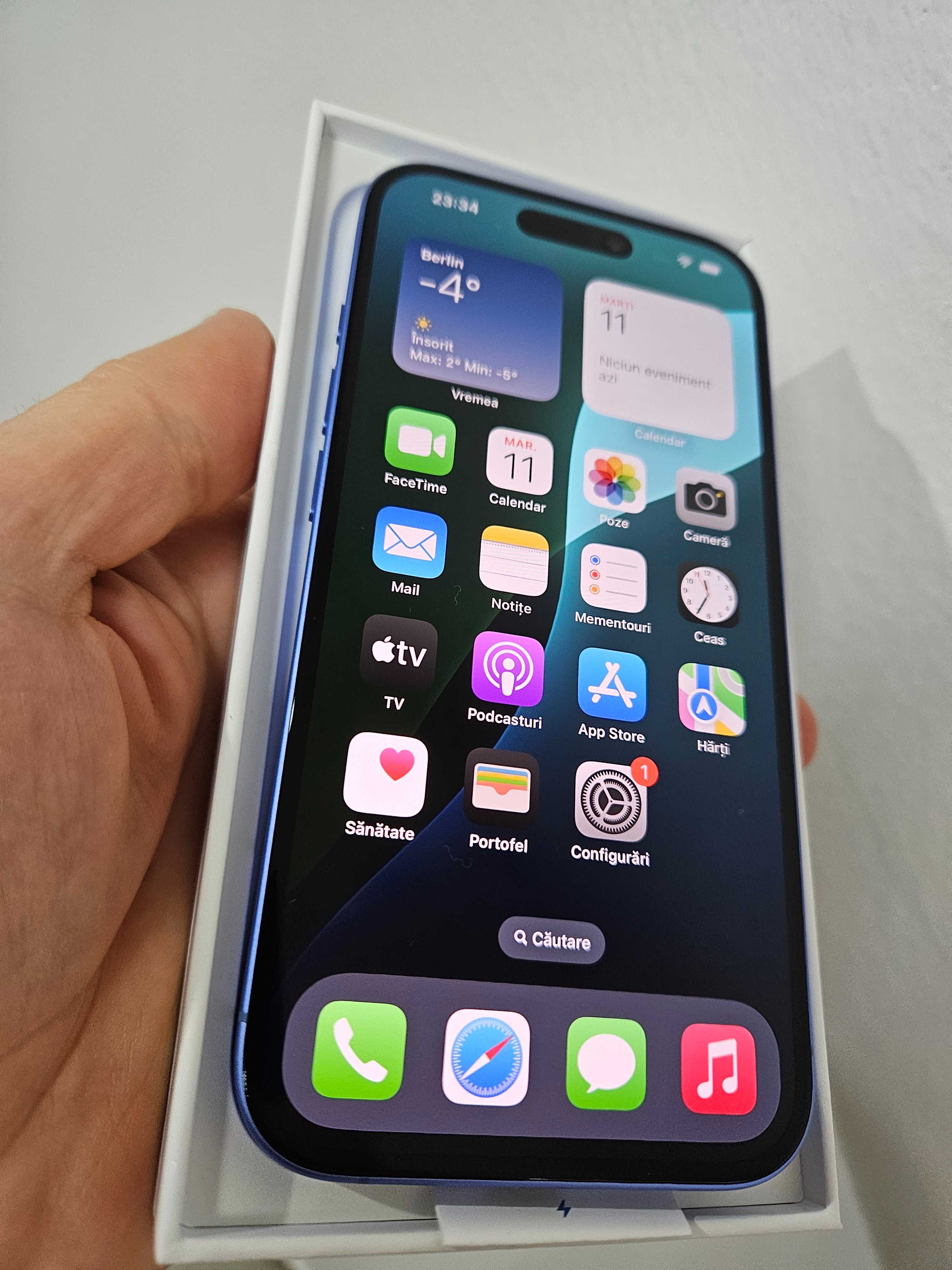 iPhone 16, 128 Gb, ca nou la cutie, 1 an Garantie.