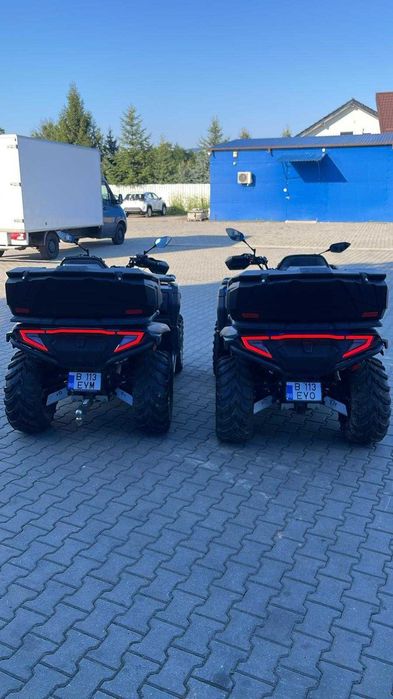 2 x ATV CF Moto 625 Touring cu scut / incalzire / lada (nu Can-Am)